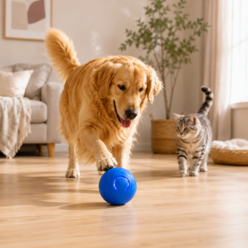 PAWVELO Smart Ball – interaktywna piłka dla psa i kota