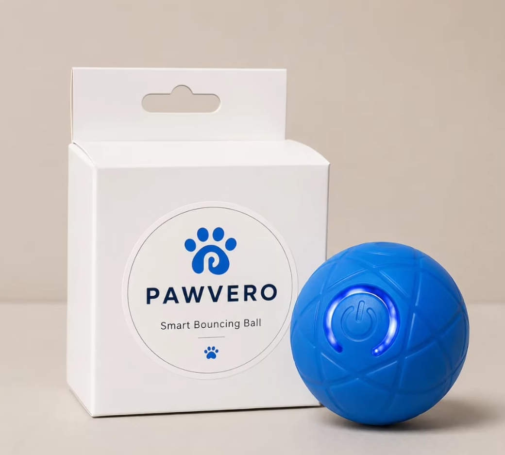 PAWVELO Smart Ball – interaktywna piłka dla psa i kota