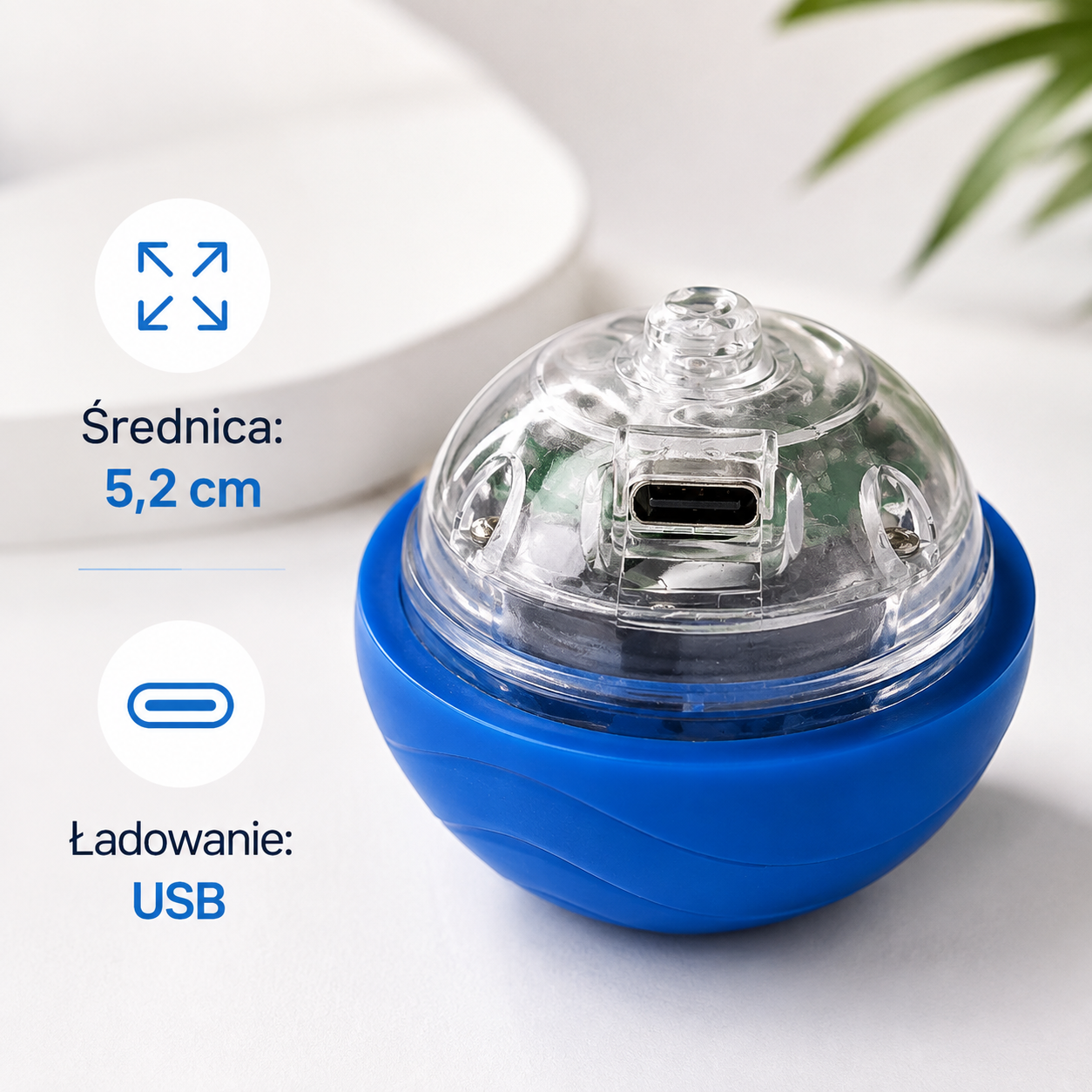 PAWVELO Smart Ball – interaktywna piłka dla psa i kota